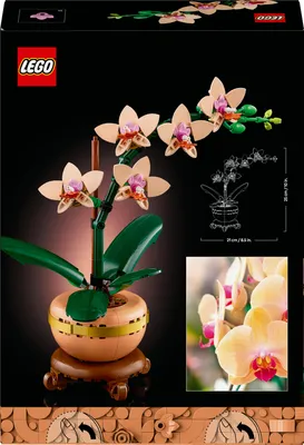 Produktbild von LEGO Botanicals Mini-Orchidee - Bauset für Erwachsene - Kunstblumen zum Bauen - DIY Deko zu Weihnachten fürs Wohnzimmer oder Büro  Kreatives Gescchenk für Frauen und Männer - 10343