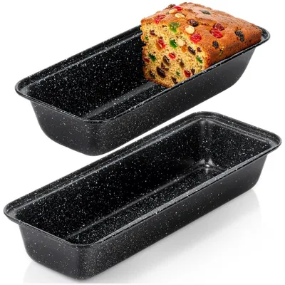 Produktbild von Vilde | Kastenformen 2er Set - Kohlenstoffstahl mit Granitbeschichtung