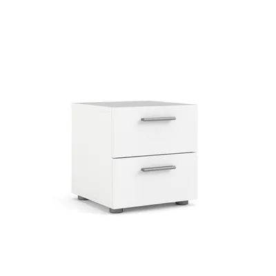 Zdjęcie produktu dla Pepe stolik nocny szerokość 40 cm, wysokość 42 cm biel.
