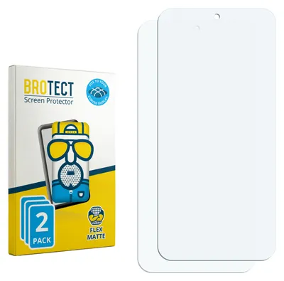 Produktbild von 2x BROTECT Fullscreen Schutzfolie für Xiaomi Poco F8 Ultra 5G Displayschutz Folie Fullcover Matt Entspiegelungsfolie