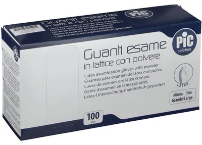 Immagine prodotto di Guanto Per Esplorazione Pic Con Polvere Misura M 100 Pezzi