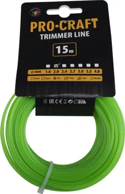Obrázok produktu pre Procraft ZV-2/15 rezný závit 2mm 15m hviezda