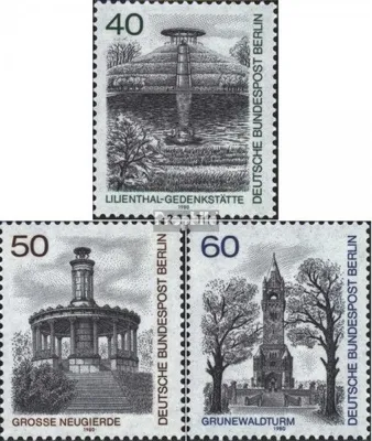 Produktbild von Briefmarken Berlin (West) 1980 Mi 634-636 (kompl.Ausgabe) postfrisch Berlin Ansichten