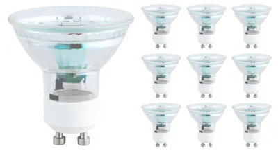 Produktbild von 10x LED Lampe GU10 warmweiss 4W / 30W Leuchtmittel Strahler Spot 230V SEBSON