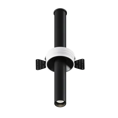 Produktbild von Maytoni  Einbaustrahler Focus T LED incl. Schwarz aus Aluminum  7W für Küche, Schlafzimmer, Wohnzimmer, Esszimmer, Lobby
