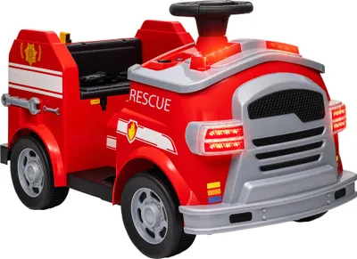 Produktbild von Feuerwehrauto, Elektro-Kinderauto, max. 3 km/h, Sirene, Blaulicht, Werkzeuge, für Kinder 3-5 Jahre