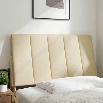 Produktbild von vidaXL Kopfteil-Kissen "Hanko" Creme 80 cm Stoff