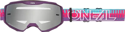 Immagine prodotto di O'Neal occhiali per bambini B-10 STRIPED rosa/viola, specchio argento