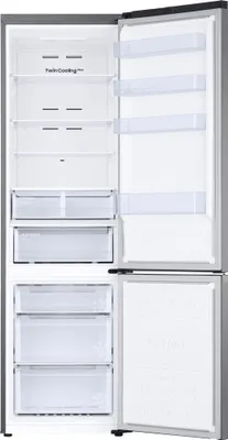 Produktbild von Samsung RB38T607BS9, 387 l, SN-T, 8 kg/24h, B, Fresh Zone Fach, Edelstahl