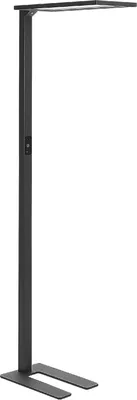 Produktbild von BELIANI LED-Stehlampe Schwarz Metall 196 cm mit Bewegungsmelder Dimmbar Tageslichtsensor Touchfunktion Langes Kabel Bogenlampe Industrie Wohnzimmer