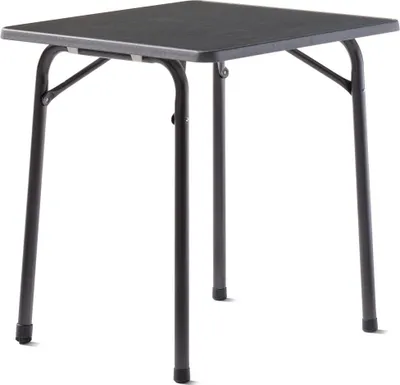 Produktbild von Tisch 211/G 70 x 70 cm grau Gestell aus Stahl in eisengrau, Tischplatte aus Mecalit®-Pro in anthrazit