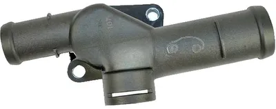 Produktbild von METZGER 4010107 Kühlmittelflansch für VW GOLF VI (5K1) Wasserflansch