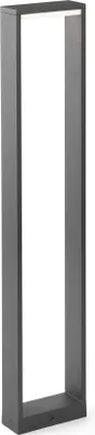 Produktbild von Faro 74452, Wandbeleuchtung für den Außenbereich, Dunkles Grau, Metall, IP54, I, 8 W