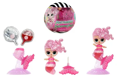 Image de L.O.L. Surprise ! Mermaids ! Makeover Magic Tots, Mini Poupée, Femme, 4 an(s), Garçon/Fille, Multicolore