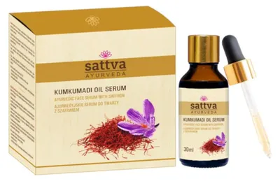 SERUM DO TWARZY Z SZAFRANEM KUMKUMADI 30 ml - SATTVA (AYURVEDA)