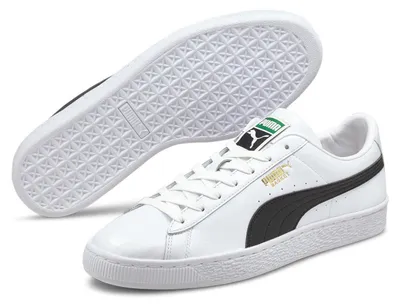 Produktbild von Puma Basket Klassische Leder-Sneaker, Weiß 42.5 EU