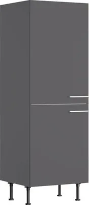 Produktbild von Optifit Kühlumbauschrank für 88er Einbaukühlschrank Ingvar420 BxTxH 60 x 58,4 x 176,6 cm anthrazit matt zerlegt Anschlag