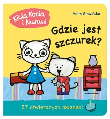 Zdjęcie produktu dla Kicia Kocia i Nunus. Gdzie jest Szczurek?