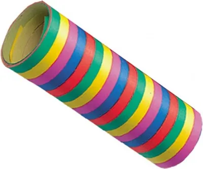 Produktbild von Luftschlangen bunt