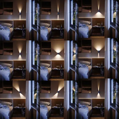 Produktbild von s.luce Ixa LED Wandlampe mit Bewegungsmelder Außenleuchte Außenlampe Sensor