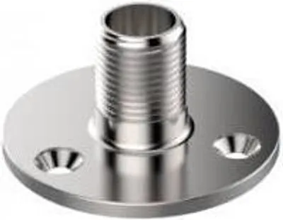Imagen del producto de Placa de montaje plana para antenas OMNI, de acero inoxidable 316, diseñada para aplicaciones marinas de alta resistencia