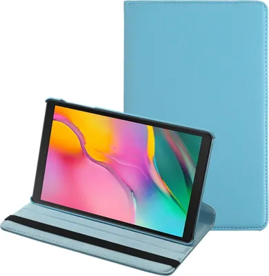 Produktbild von Mobigear DuoStand  Samsung Galaxy Tab A 10.1 (2019) Hülle Drehbare Klapphülle - Blau