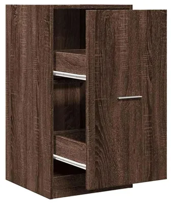 Image de Armoire de pharmacie imitation chêne, dimensions 40 x 41 x 77,5 cm