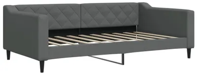 Produktbild von vidaXL Tagesbett Dunkelgrau 100x190 cm Stoff