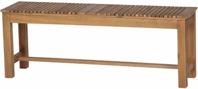 Produktbild von Sitzbank >FALUN< in natur geölt, Akazienholz - 33x45x125cm (BxHxT)