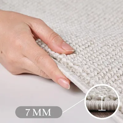 Produktbild von Villa Möbel Looivo Bettumrandungs-Teppich Set Creme, Grösse:2 x 80x150 cm + 1 x 80x250 cm
