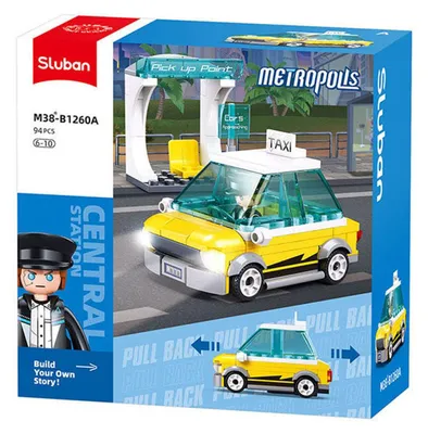 Zdjęcie produktu dla Sluban Metropolis M38-B1260A Żółta taksówka