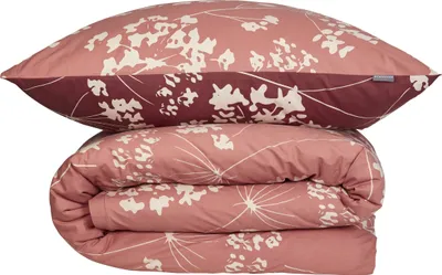 Produktbild von Schiesser Bettwäscheset Alyssa | 2-teilig | Floral | Renforcé | 100% Baumwolle | Reißverschluss  | 135x200cm + 80x80cm | Altrosa