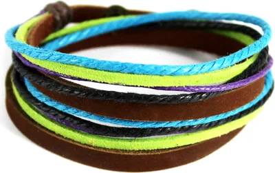 Produktbild von axy Lederarmband Wickelarmband Armband Echtlederarmband  für Herren Damen Männer Jungen Armschmuck