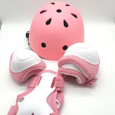 Produktbild von Wayin Rollerblades Kinder Schützset Helm Verstellbar R©glable 14 12