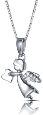 Image de Pendentif chérubin en argent fin P0000282