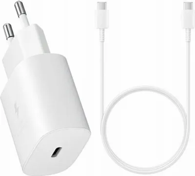 Image de Chargeur USB-C + câble USB-C 1m 25W - original Samsung