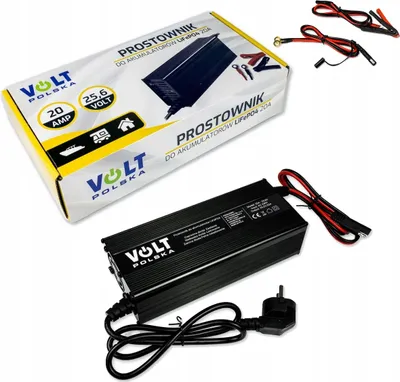 Produktbild von Prostownik Ładowarka Do Akumulatorów Lifepo4 20A 25.6V 29.2V 24V