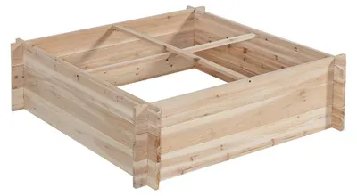 Produktbild von Pflanzkasten aus Fichtenholz, ca. 100 x 100 x 30 cm