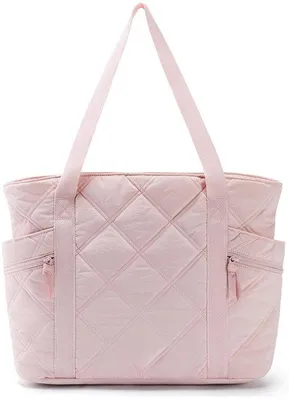 Produktbild von Damen-Laptop-Tas, 20L gewatteerte Reise-Tas mit Schnalle, Reise-Größe, gewatteerte Klinik-Tas