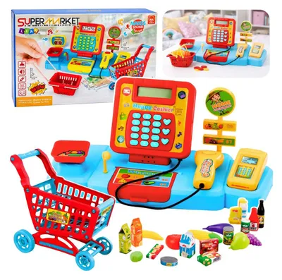 Obrázok produktu pre Interaktívna váha so skenerom pre nákupné vozíky v supermarkete
