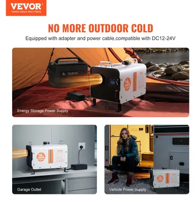 Produktbild von Diesel-Standheizung 8 kW, 12V/24V mit Bluetooth-App und LCD-Display für Fahrzeuge und Wohnmobile