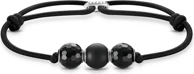 Produktbild von Thomas Sabo Armband Bead schwarz A2077-811-11-L22V