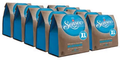 Produktbild von Senseo Kaffeepads Décafé / Entkoffeiniert, neues Design, 10er Pack, 10 x 36 Pads