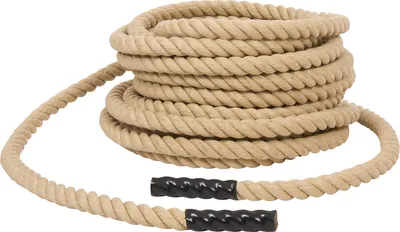 Produktbild von Fitness Tau Trainingsseil Schlagseil Battle Rope Schlangenseil 4 cm x 15 m