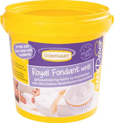 Immagine prodotto di Günthart Royal Fondant bianco pronto all'uso 800g