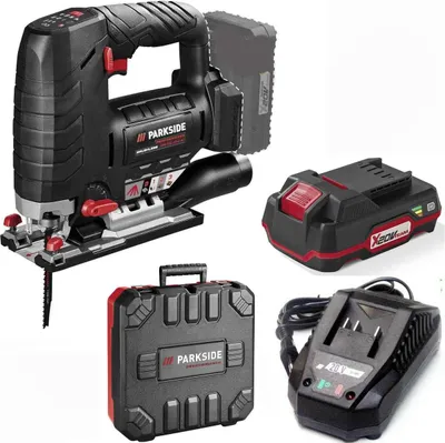 Produktbild von PARKSIDE PERFORMANCE 20 V Akku-Stichsäge PPSTDA 20-Li mit Akku 2.0 Ah