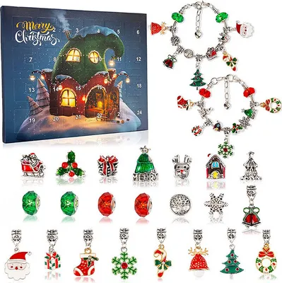 Immagine prodotto di Calendario avvento gioielli 2025, 22 finestrelle set bracciali - Bracy