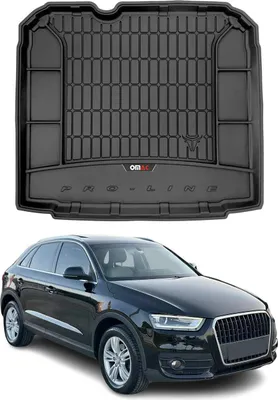 Produktbild von OMAC Gummi Kofferraumwanne für Audi Q3 8U 2011-2018 TPE Laderaumwanne Schwarz