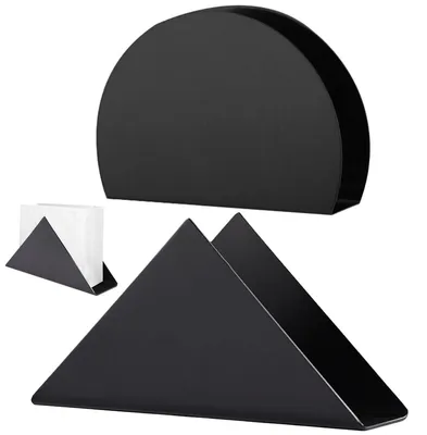 Immagine prodotto di Set di 2 eleganti portatovaglioli in acciaio inossidabile