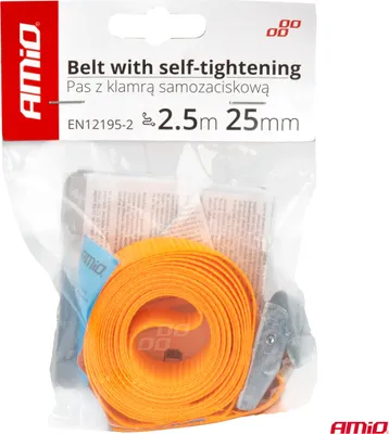 Image de Ceinture de transport AMiO avec boucle autobloquante de 2,5 m d'épaisseur